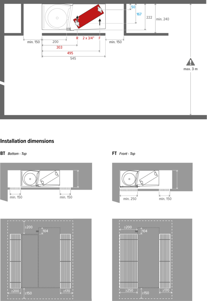Briza_22_recessed_ceiling_2P_dimensions_EN
